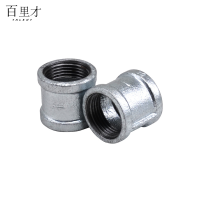 百里才 镀锌直接管箍 DN80个