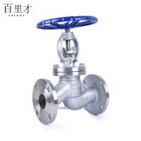 不锈钢法兰截止阀J41W-16P DN20 个