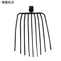 博隆机车 九齿钢叉 9齿 把