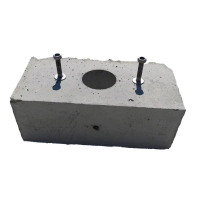 博隆机车 硬面化支柱围桩 400x200x150mm 根