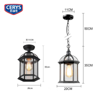 西瑞思 简约户外防水吊灯室外灯 XRS-FS1 个