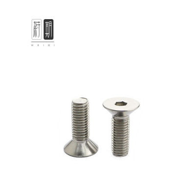 蔚期 不锈钢沉头内六角螺栓 M4*30 个