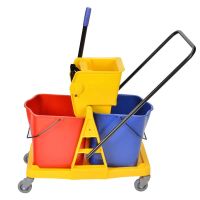 德力彩 榨水车 拖把挤水桶 34升 个