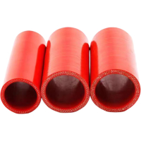 盛京联硕 硅胶管高温高压红色硅胶管 内径100mm 1米 根