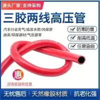 盛京联硕 高压防爆胶管 高分子橡胶管内径6*3.0mm承压30公斤 米