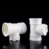 盛京联硕 PVC检查口三通 公称内径75mm 个