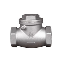 盛京联硕304不锈钢卧式止回阀DN25(1寸)个