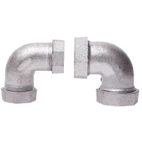 盛京联硕 镀锌快接弯头 DN15[4分] 个