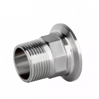 盛京联硕 不锈钢快装六角外丝接头DN50 卡盘64[1.5寸]304材质个