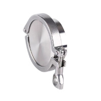 盛京联硕304不锈钢盲板卡箍套装Φ406卡盘430套