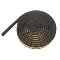 盛京联硕 D型自粘密封胶条 12*12mm[黑色]米