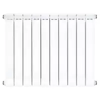 盛京联硕 铜铝复合暖气片75*75型散热器中心距400mm 横式 片