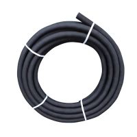 盛京联硕黑色耐酸碱橡胶管夹布胶管 内径45mm 20米 卷