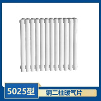 盛京联硕 暖气片 钢制二柱暖气片5025钢制散热器全高670mm中心距600mm总长1500mm 25柱 组