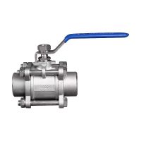 盛京联硕 304不锈钢三片式焊接球阀DN15[4分]个