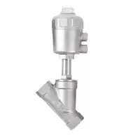 盛京联硕不锈钢气动角座阀DN25 [1寸]全钢头个