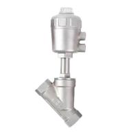 盛京联硕不锈钢气动角座阀DN65 [2.5寸]全钢头个