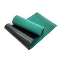 盛京联硕防静电橡胶板 绝缘橡胶垫1*10米厚2.0mm卷