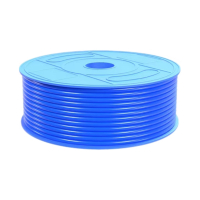 盛京联硕 高压气管PU管气动软管Φ14*10mm蓝色100米/盘盘