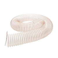 盛京联硕 PU聚氨酯风管镀铜钢丝软管 内径375mm壁厚0.9mm(10米)根