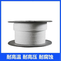 盛京联硕 聚四氟乙烯盘根耐高温盘根 30*30mm (10公斤) 卷