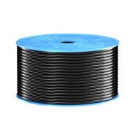 盛京联硕 高压气管PU管气动软管 Φ8*5mm黑色100米/盘 盘