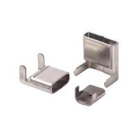 盛京联硕 不锈钢扎带 盘带卡扣 扎口16mm L扣[100个]包