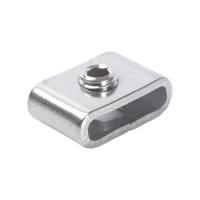 盛京联硕 不锈钢盘带卡扣 螺丝扣型25mm 螺丝扣[25个]包