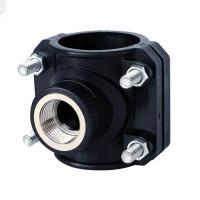 盛京联硕 PE内丝增接口管道抢修节PE75*4分丝口个