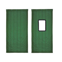 盛京联硕 棉门帘 帆布双层加厚棉门帘 1.3×2米[宽×高]条