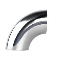 盛京联硕 304不锈钢卫生级90度焊接弯头 定制 个