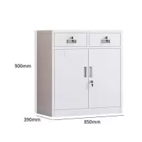 美美光明 钢制二斗下节柜 MM-BG449 台