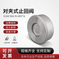 中锦科技 不锈钢对夹止回阀DN80(304材质)台