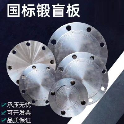 中锦科技 碳钢法兰盲板DN80[3寸]8孔 片