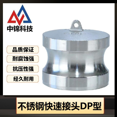 中锦科技 304不锈钢快速接头DN20[DP型]6分个
