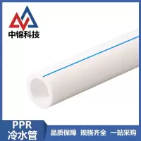 中锦科技 PPR冷水管材 110×12.3mm(4寸)4米 根