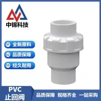 中锦科技 PVC给水止回阀公称内径75mm 个