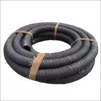 中锦科技 橡胶钢丝缠绕管打灰吸沙管 内径51mm[2寸]10米根