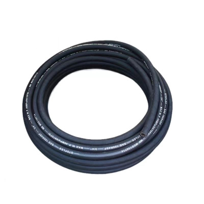 中锦科技 高压耐油钢丝编织橡胶管 内径22mm 1层钢丝 50米 卷