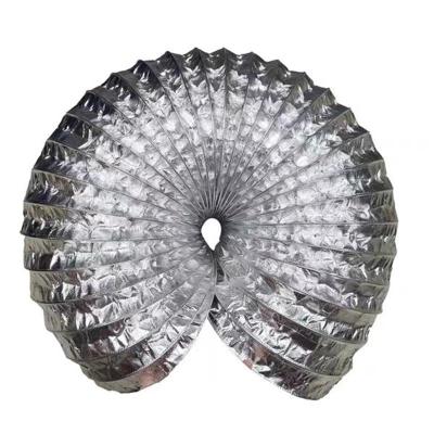 中锦科技 铝箔通风管排风管铝箔烟管口径125mm(5寸) 拉长10米根