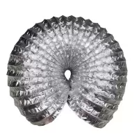 中锦科技 铝箔通风管排风管铝箔烟管口径400mm (16寸) 拉长5米根