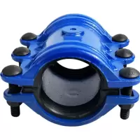 中锦科技 铸铁哈夫节 PE PPR PVC管道抢修节堵漏器 P110 长约300mm 个