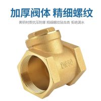 中锦科技 铜卧式止回阀逆止阀单向阀 DN25[1寸] 个