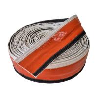 中锦科技 耐高温绝缘搭接式防火套管 电线电缆保护管 内径15mm 米