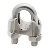 中锦科技 钢丝绳卡头 不锈钢卡扣ZJ-304系列 M4 个