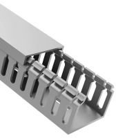 中锦科技 PVC线槽 齿形阻燃行线槽 高50×宽30 米