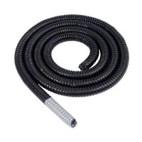 中锦科技 金属包塑阻燃波纹管 电线防火保护管 内径25mm [防火型]米