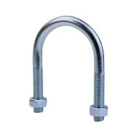 中锦科技 镀锌U型螺栓螺丝加长U形管夹管卡 M12*65*200mm 4.8级 套