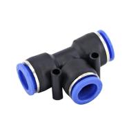 中锦科技 气管快速接头 气动三通T型三通 PEG12-6-12 个