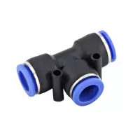 中锦科技 气管快速接头 气动三通T型三通 PEG12-6-12 个